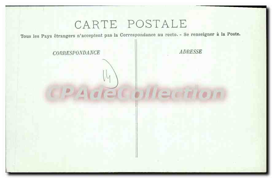 CPA Trouville le Casino et les Plauches  — Back