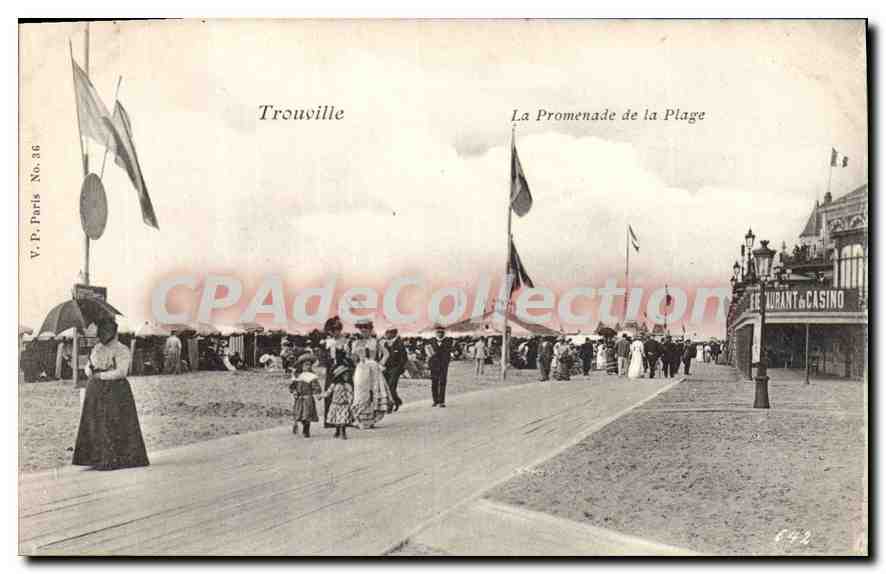 Trouville — La Promenade de la Plage — V.P. Paris No. 36