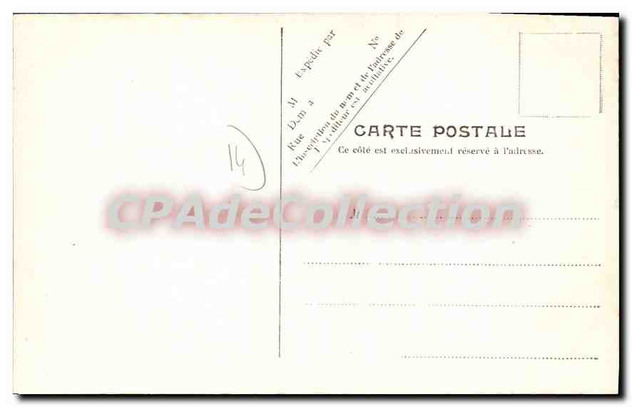 Trouville — La Promenade de la Plage — V.P. Paris No. 36 — Reverso