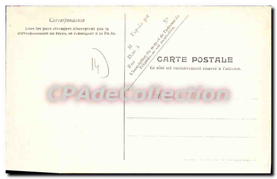 Trouville — Vue sur les Quais — V.P. Paris No. 55 — Reverso