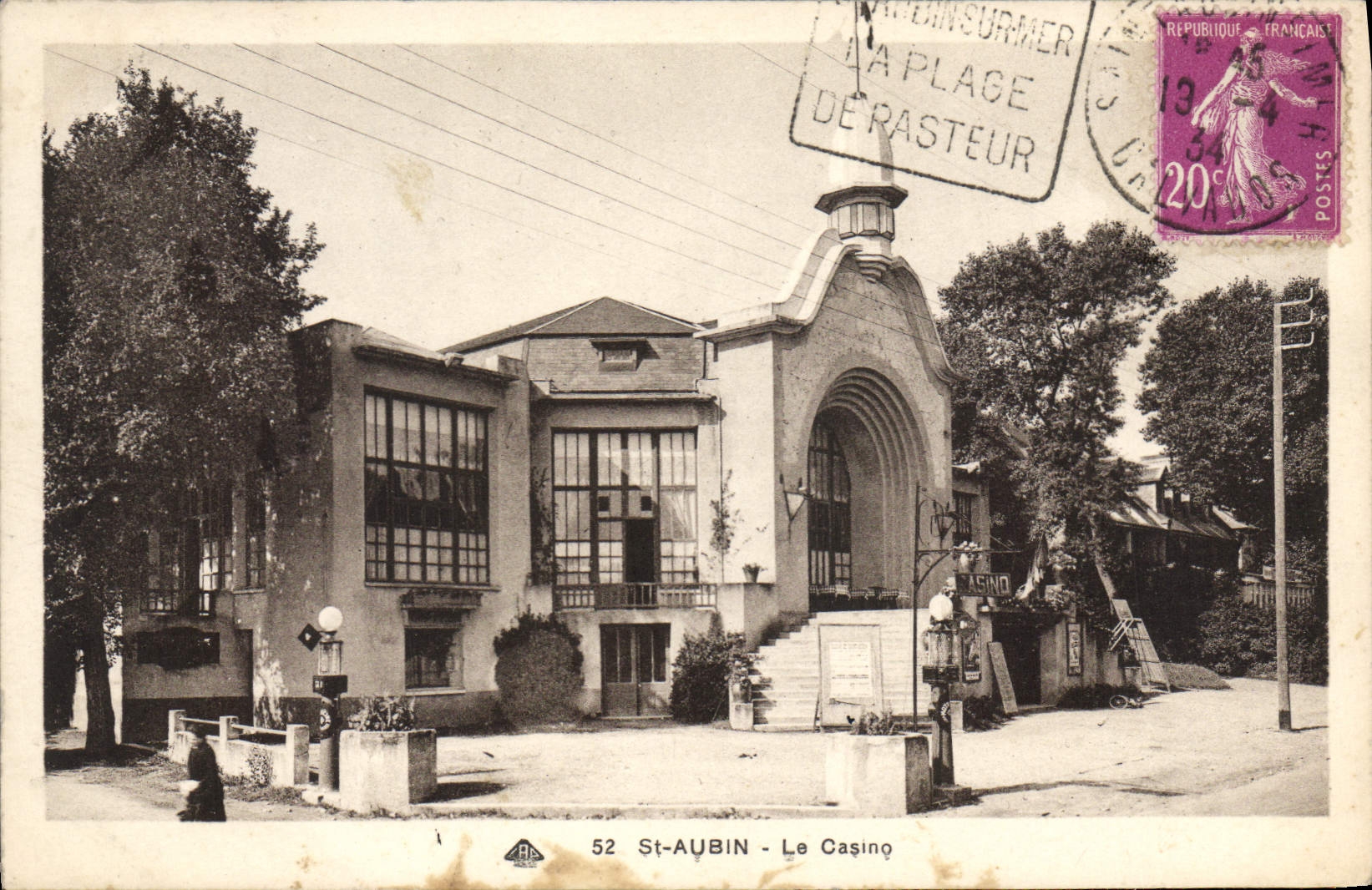 St-Aubin - Le Casino — éditeur Lévy & Neutel Réunis, n°52