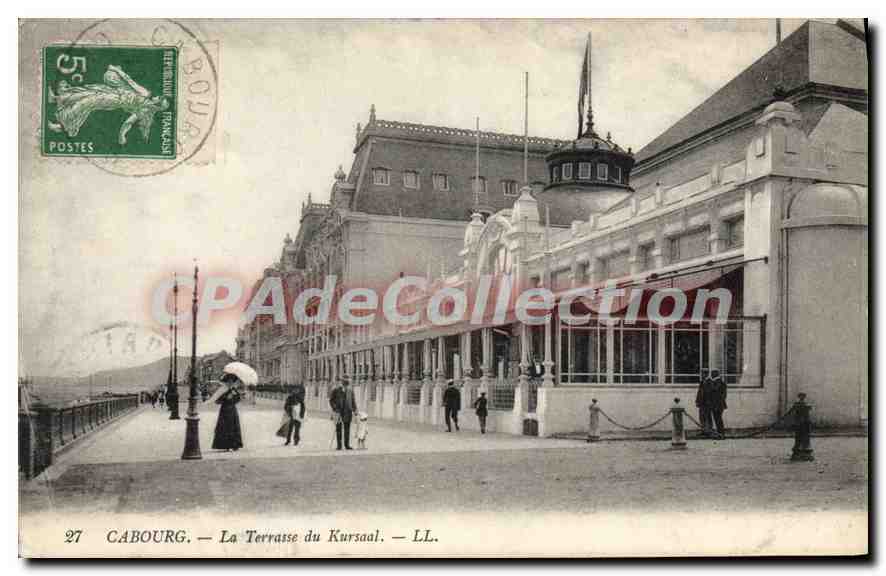 Cabourg — La Terrasse du Kursaal — LL. n°27