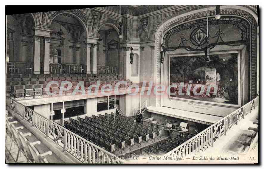 Deauville — Casino Municipal — La Salle du Music-Hall — L.L.