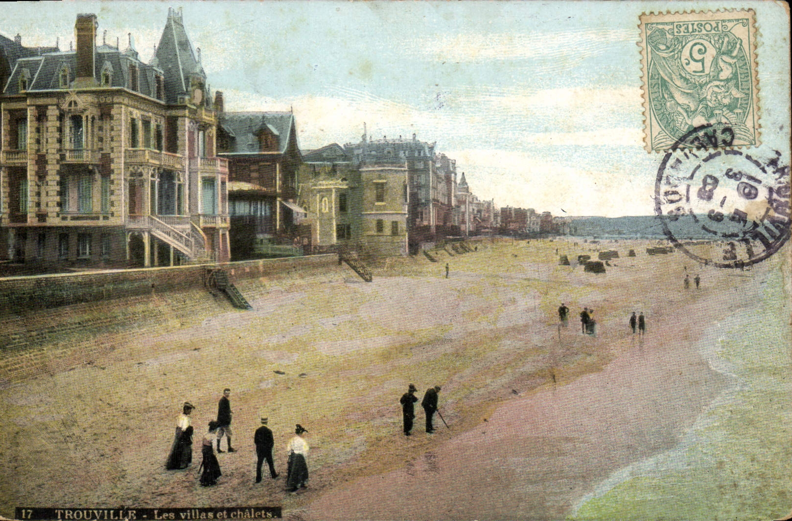Trouville - Les villas et châlets — éditeur inconnu, n° 17