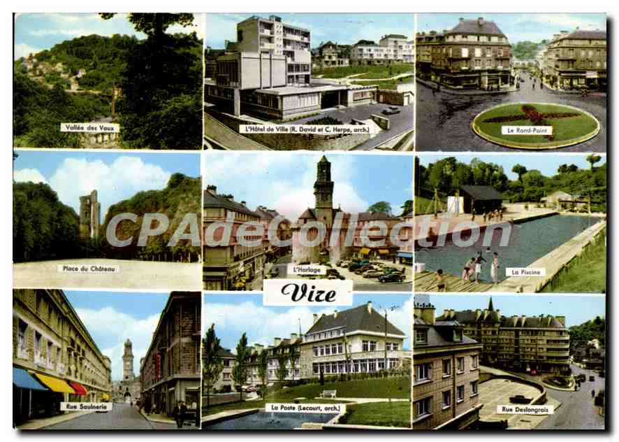 Vize — Vue panoramique — Cie des Arts Phonotoniques, n° 1562