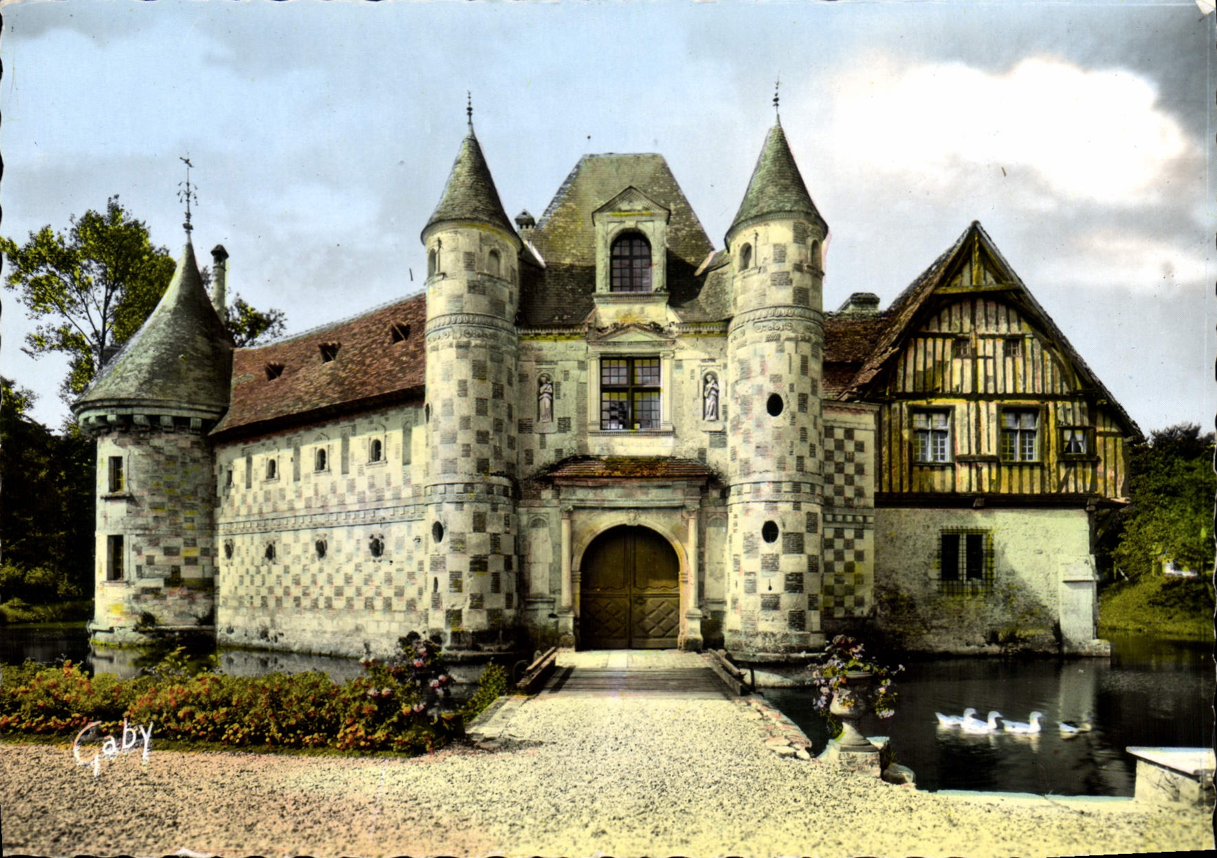 Manoir Normand — Saint-Germain-de-Livet — Éditions Gaby
