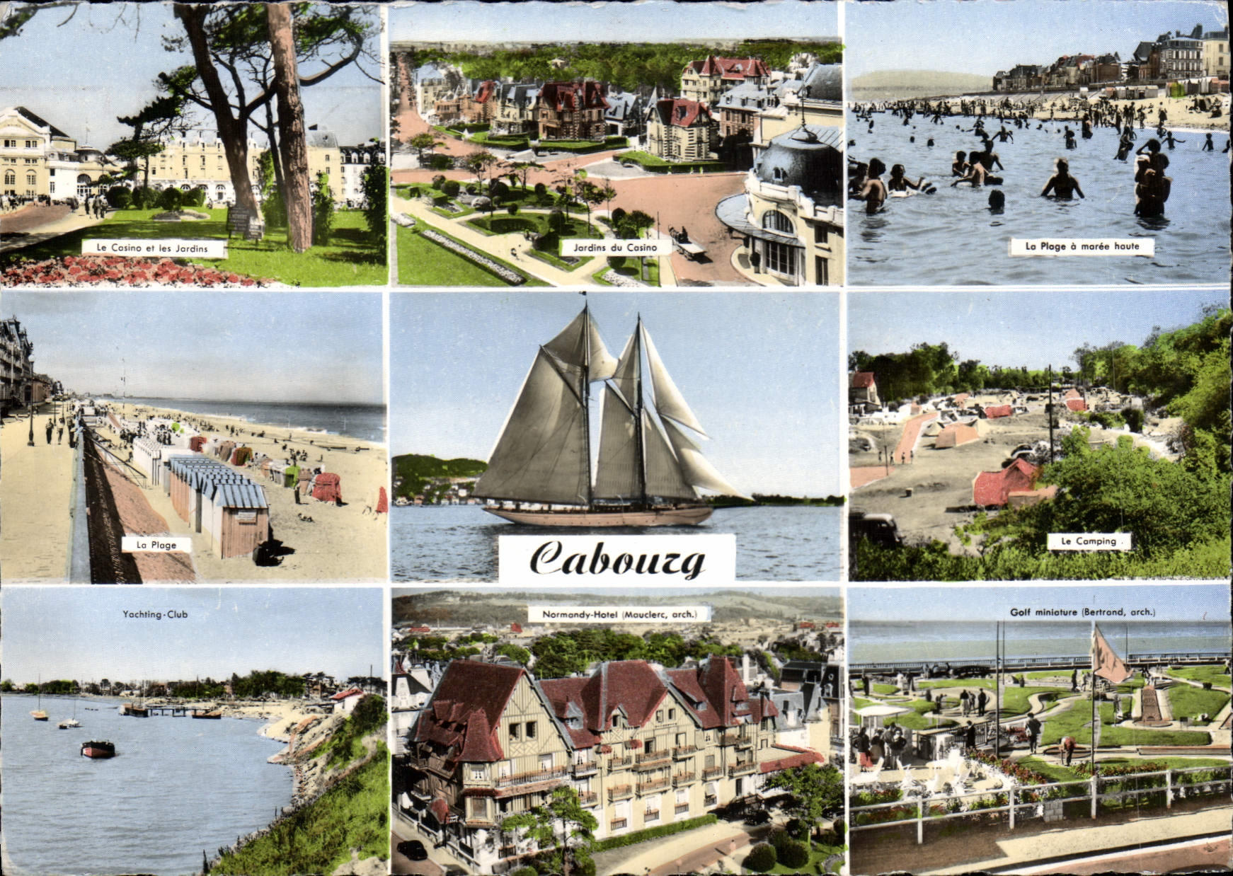 Cabourg — vue panoramique — Réel-Photo, n° 1741