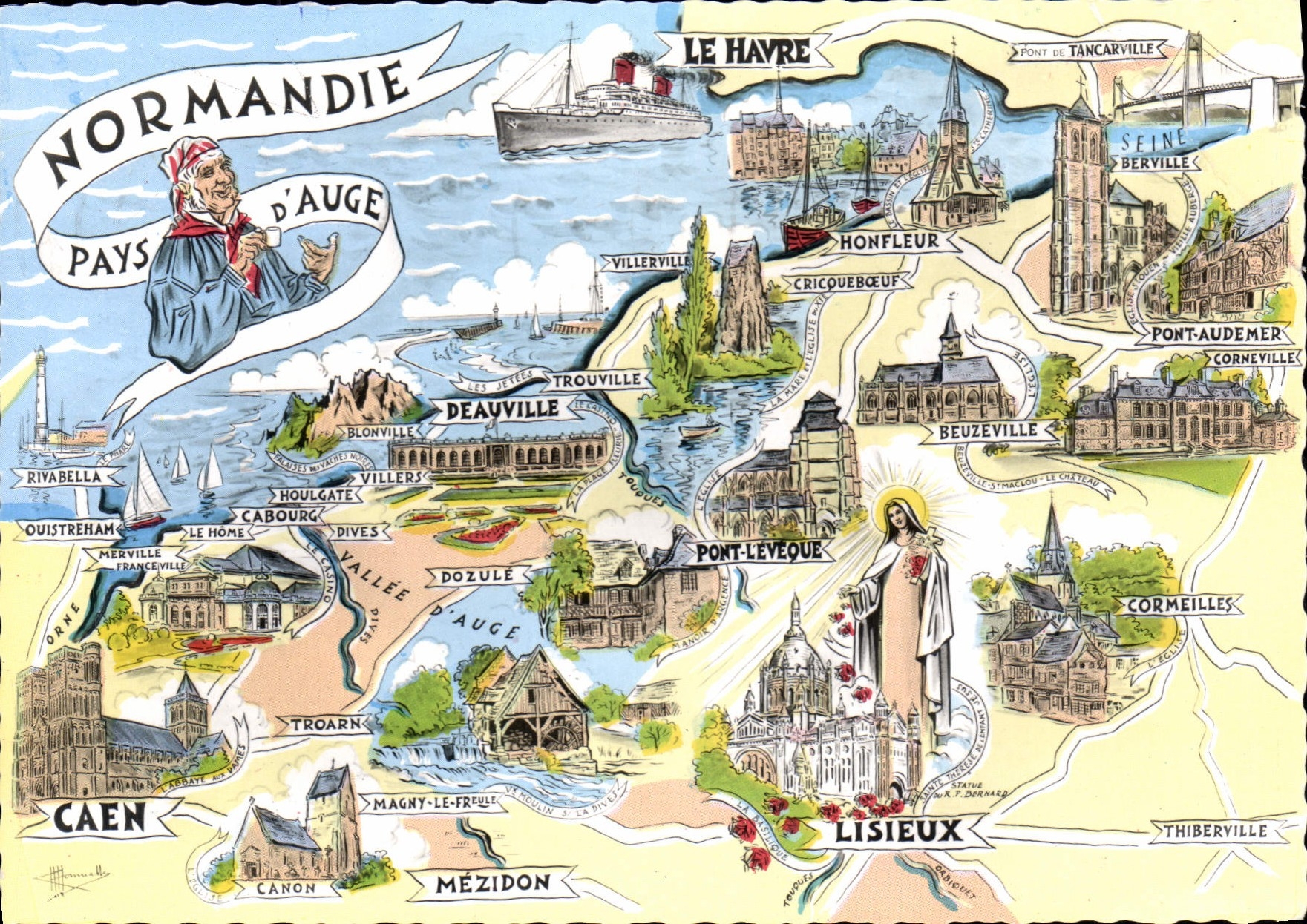 Normandie — Pays d'Auge — Éditions Gaby