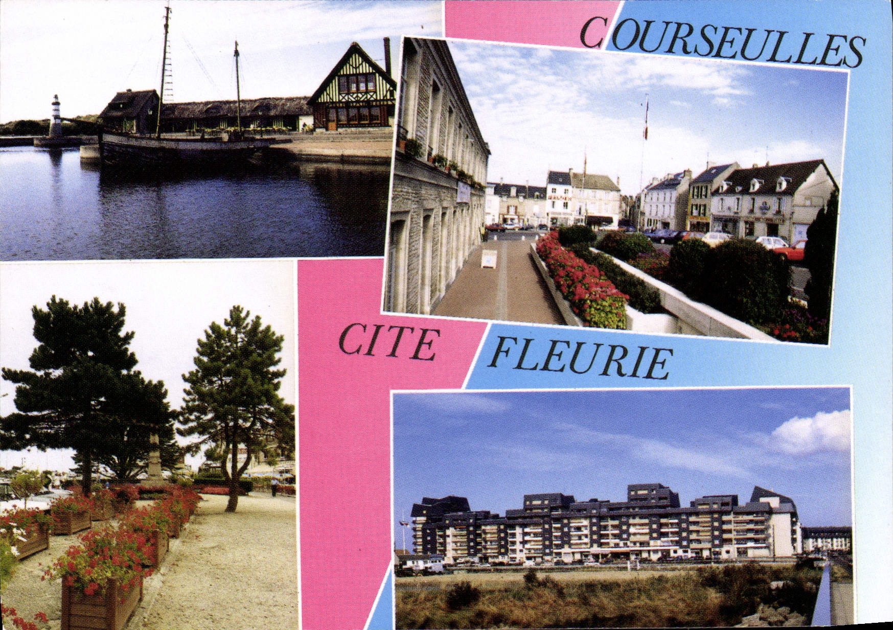 Courseulles-sur-Mer — Cité Fleurie — Vues diverses — Éditions Dubray