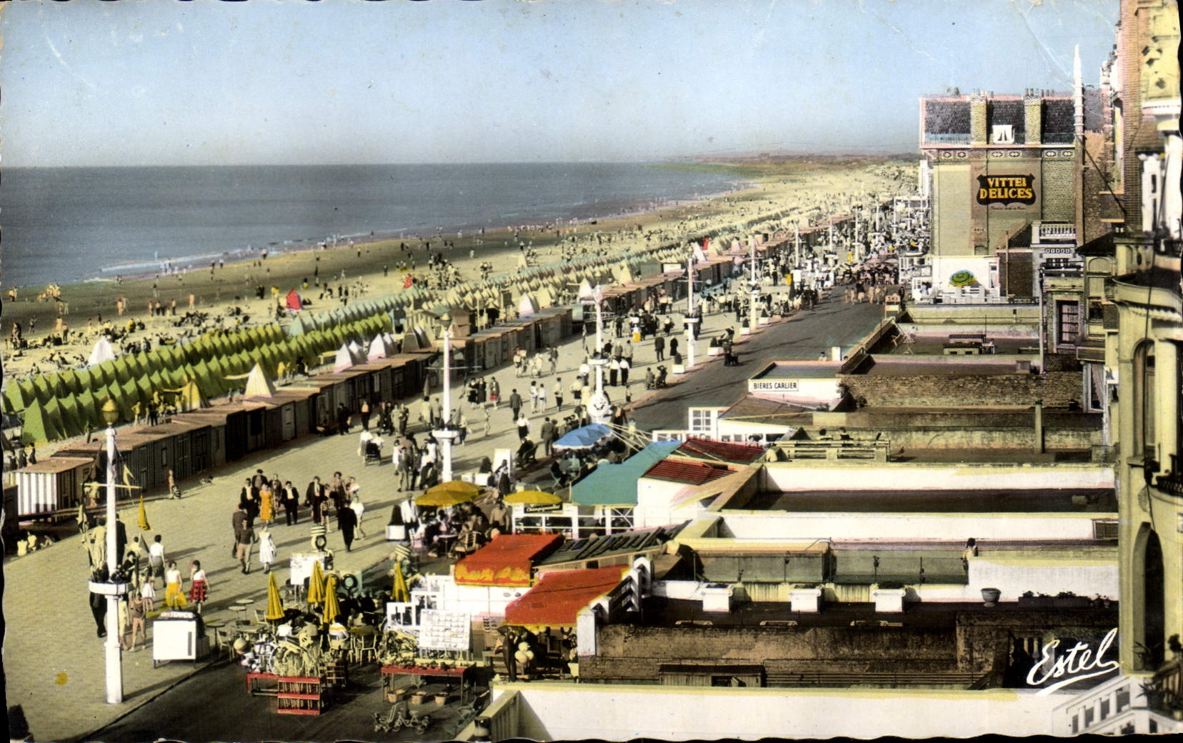 Malo-les-Bains — Vue générale de la plage — Estel