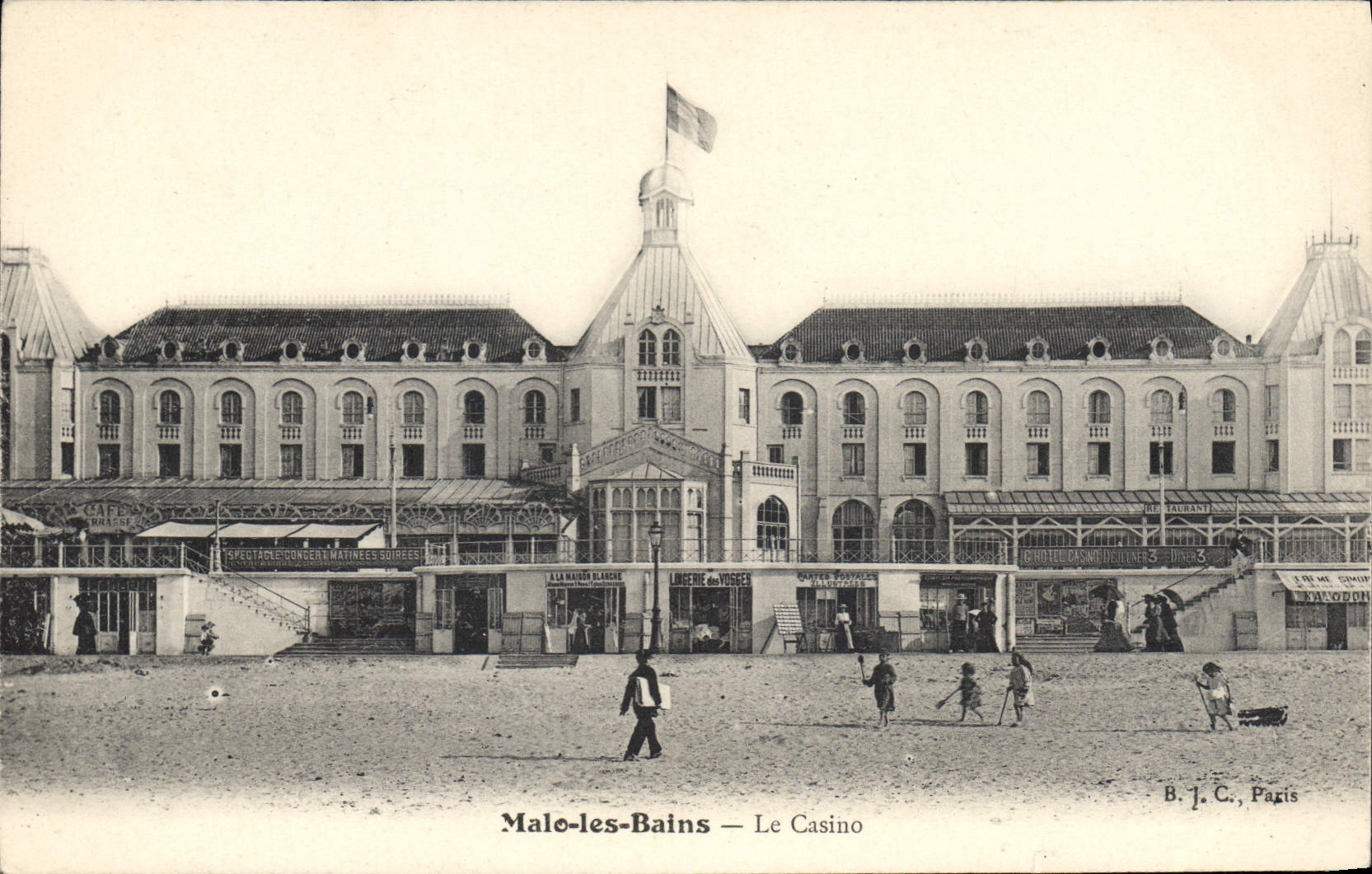 Malo-les-Bains — Le Casino — B. J. C., Paris