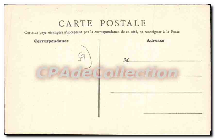 Malo-les-Bains — Le Casino — B. J. C., Paris — Rückseite
