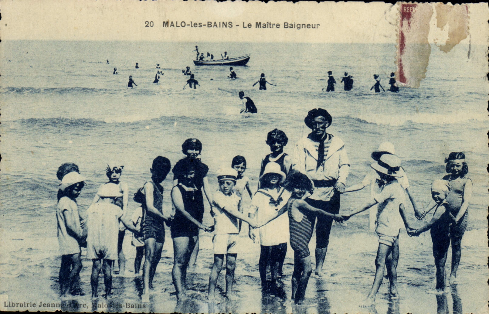 Malo-les-Bains - Le Maître Baigneur — Librairie Jeanne d'Arc, Malo-les-Bains, n°20
