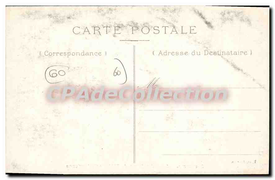 CPA Ourscamp Salle des Morts de l'Abbaye Cistercienne  — Rückseite