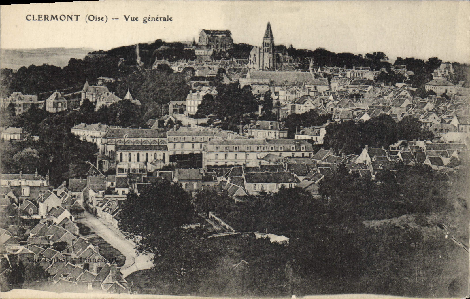 Clermont (Oise) — Vue générale — Éditeur : L. Danchove & Francony