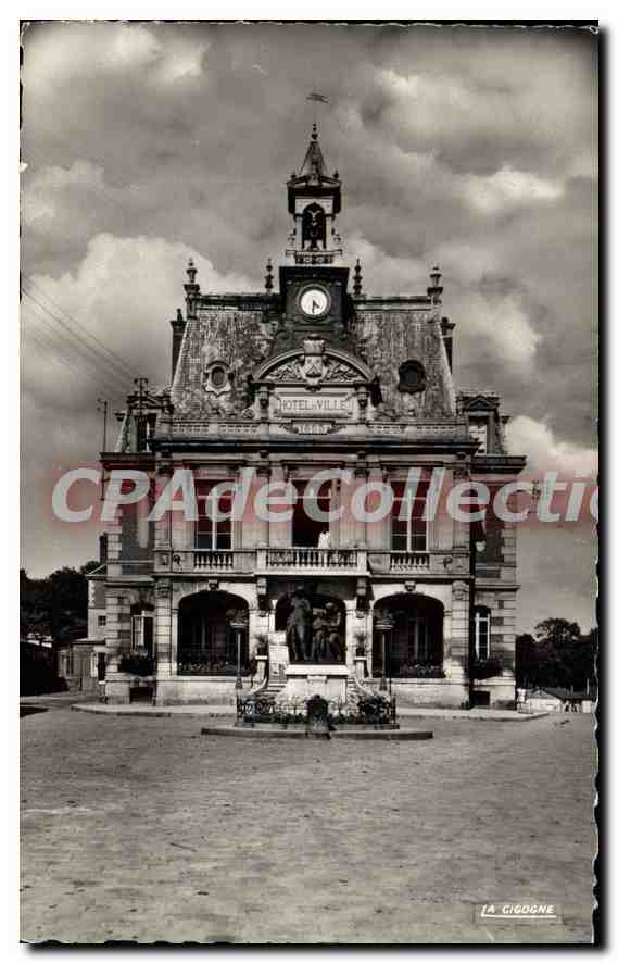 Hôtel-de-Ville de La Cigogne — St-Just-en-Chaussée (Oise) — Édition André Jannel