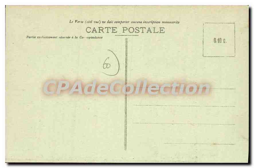 CPA Monument eleve a la memoire des Enfants de Compiegne  — Rückseite