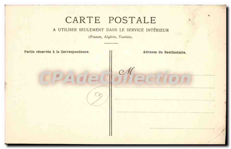 CPA Beauvais Maison aux Faiences  — Rückseite
