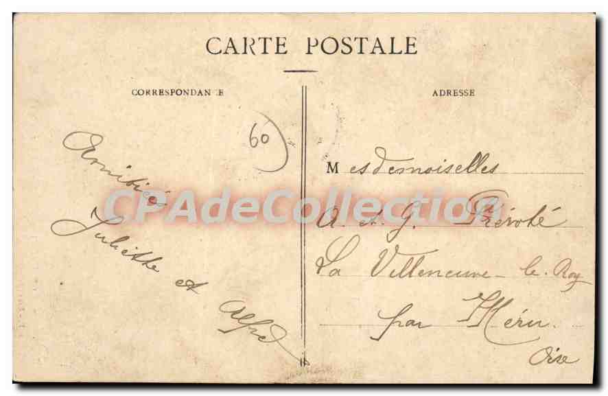 Chaumont-en-Vexin — Église, côté Nord — Chiché A. P. - Beitel, Tabacs — Rückseite