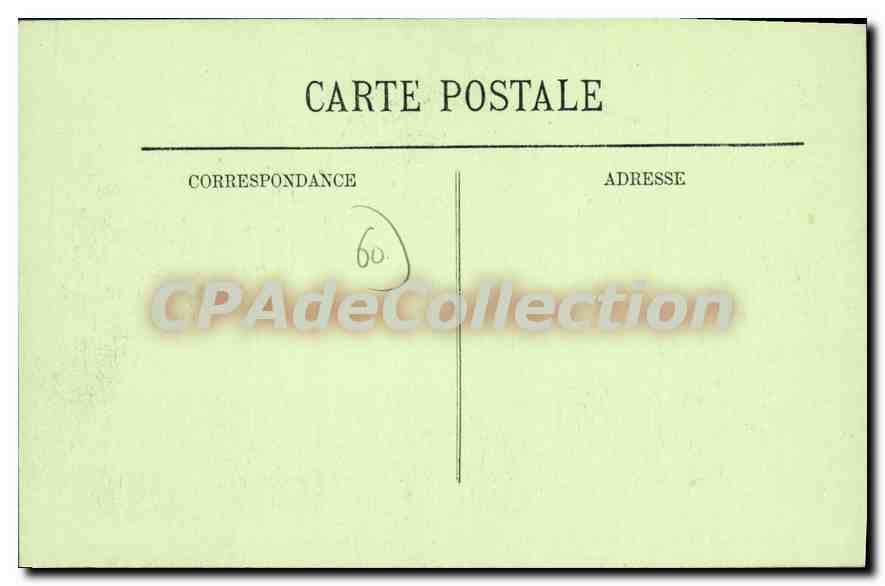 CPA Beauvais La Manufacture Nationale Tapisserie Meuble Rose XIX siecle  — Rückseite