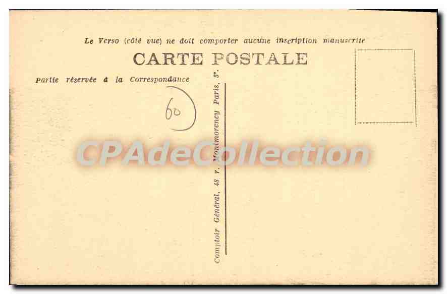 CPA Beauvais Place Jeanne Hachette  — Rückseite