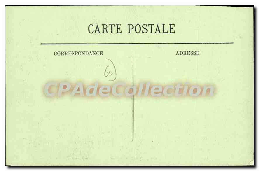 CPA Beauvais La Manufacture Nationale Tapisserie Meuble Rose XIX siecle  — Rückseite