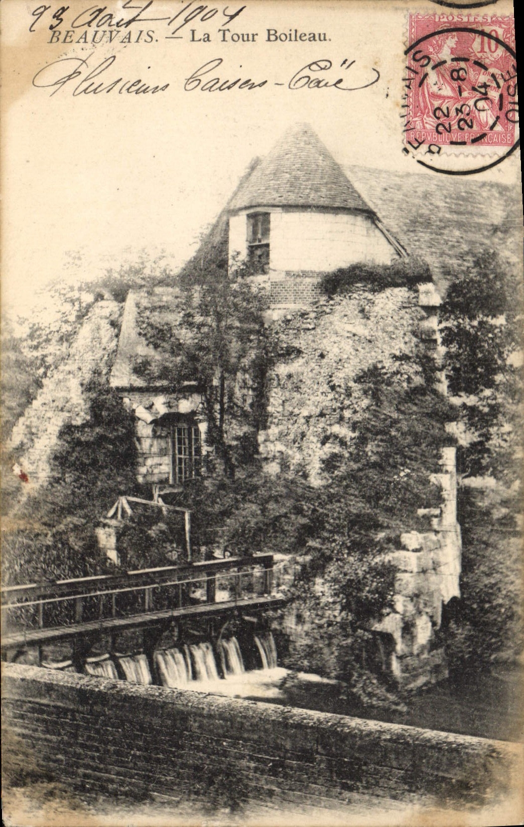 Beauvais — La Tour Boileau — Éditeur non identifié, n° de série non visible