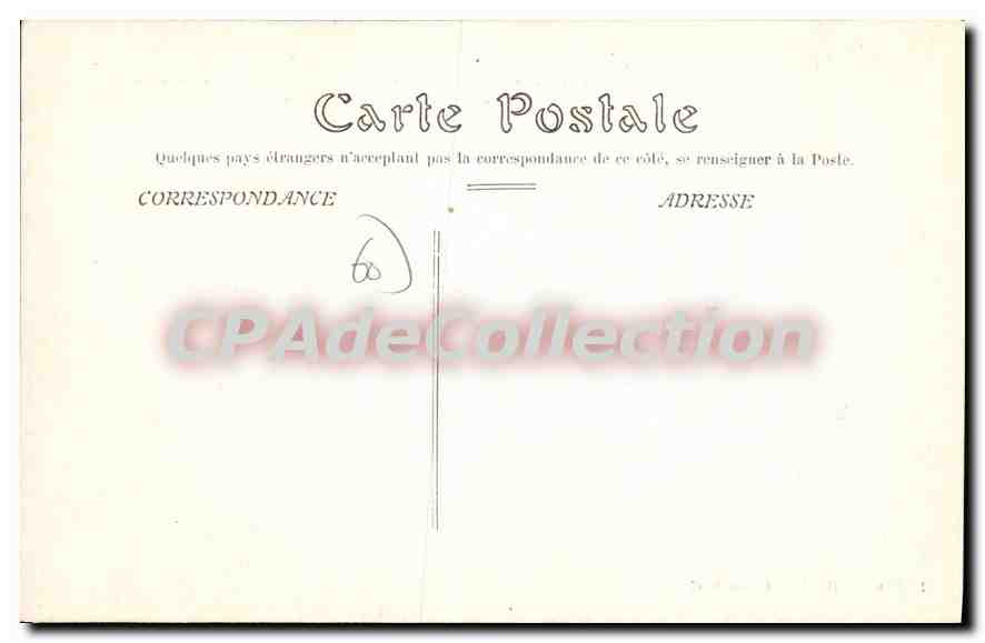 CPA Abbaye de st Vincent fondee en 1060 par Anne de Russie Elegante Eglise cloitre remarquable par s — Back