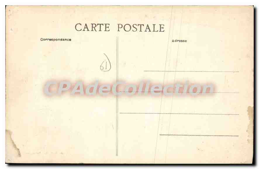 CPA Alencon Panorama sur les Quartier Notre Dame et de la Poste  — Rückseite