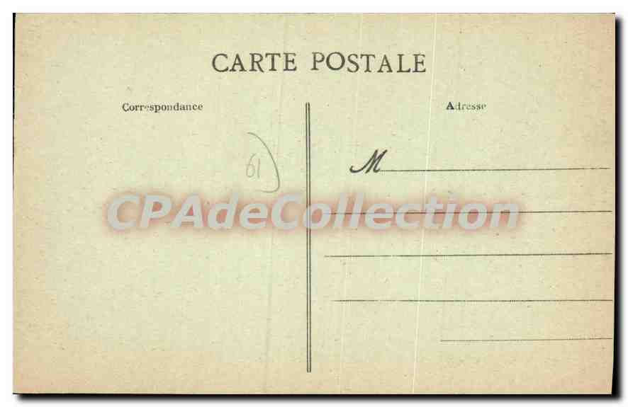 CPA La Normandie pittoresque environs de L'aigle chateau de Gournay  — Rückseite