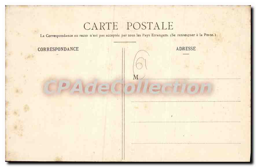 CPA L'Aigle Orne l'Eglise Saint Martin  — Rückseite
