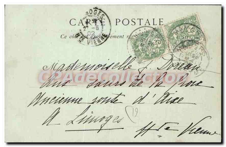 CPA Alencon vue prise sur la Sarthe  — Rückseite