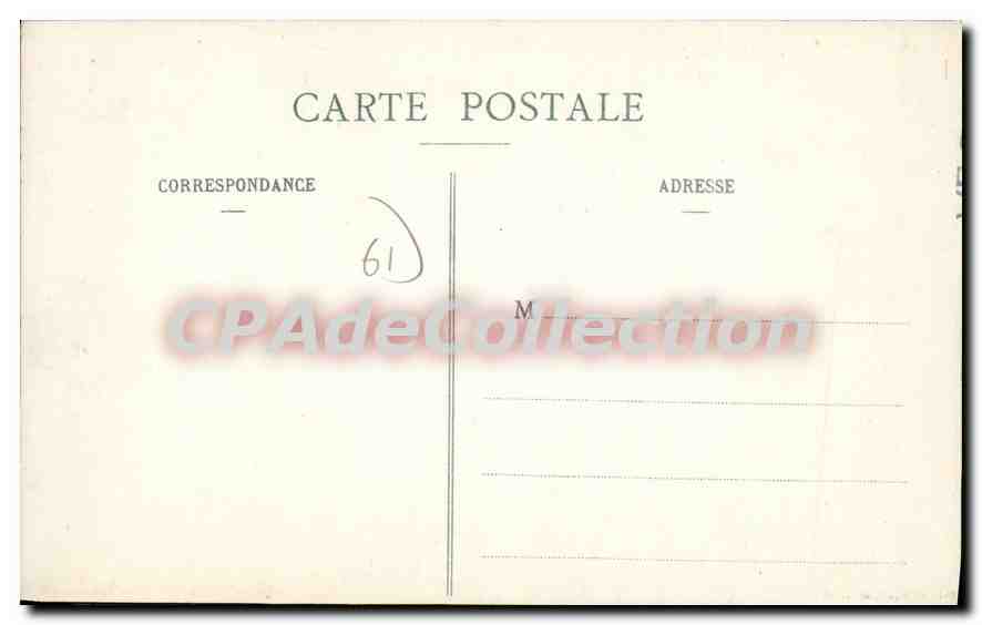 CPA Bagnoles de l'Orne le Bois Joli  — Rückseite