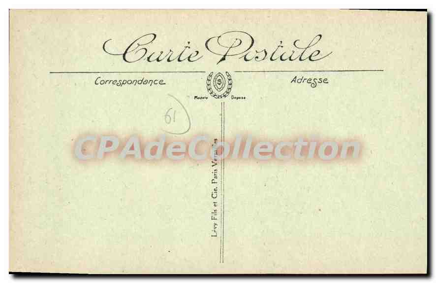 CPA Laigle Carrefour de la rue du Maure et de la Rue Saint Jean  — Rückseite