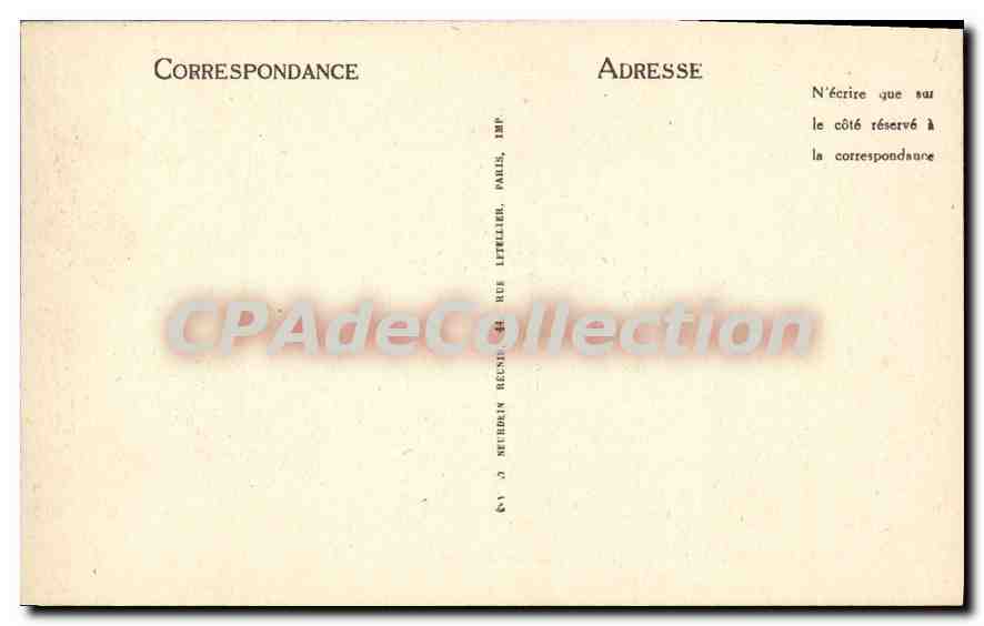 CPA Bagnoles de l'Orne l'avennue de la gare  — Rückseite