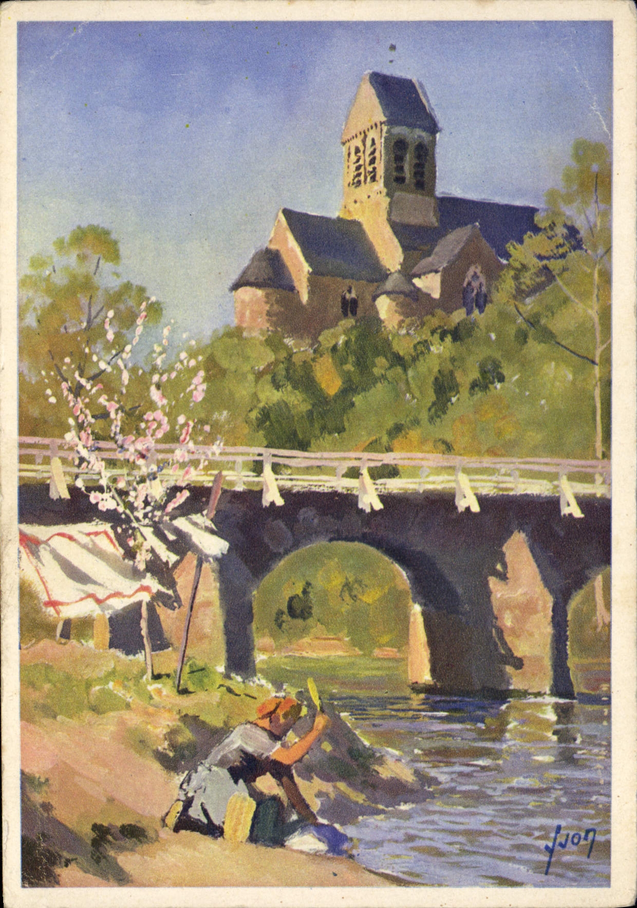Église de Saint-Céneri-le-Gérei — Orne — Éditions d'Art YVON