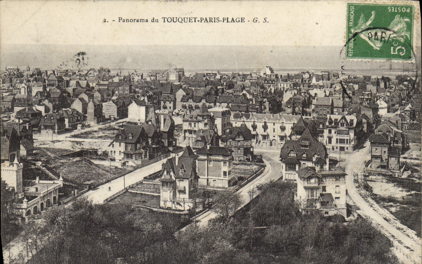 Panorama du TOUQUET-PARIS-PLAGE - G. S.