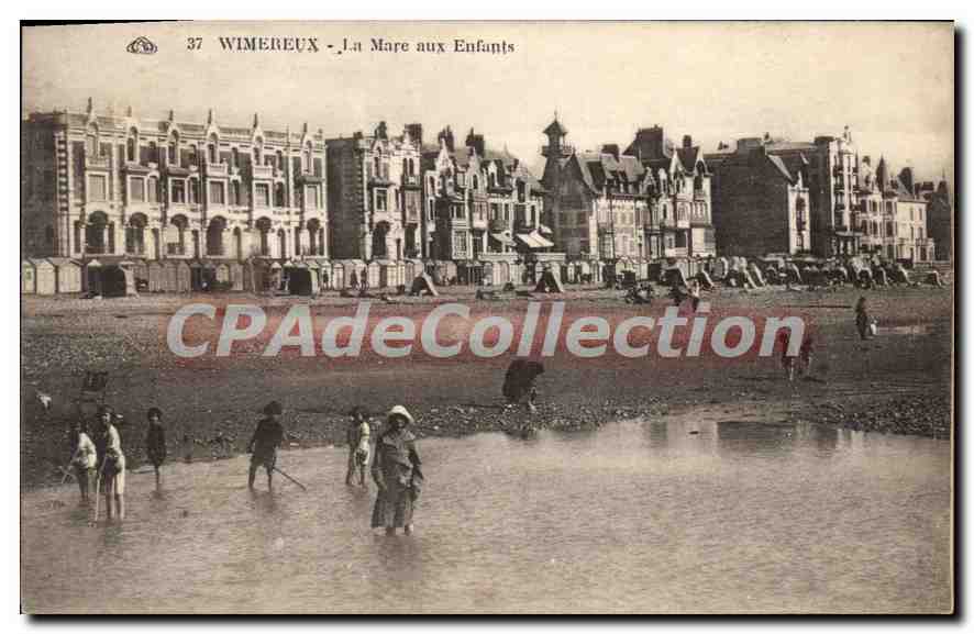 CPA Wimereux La Mare aux Enfants 