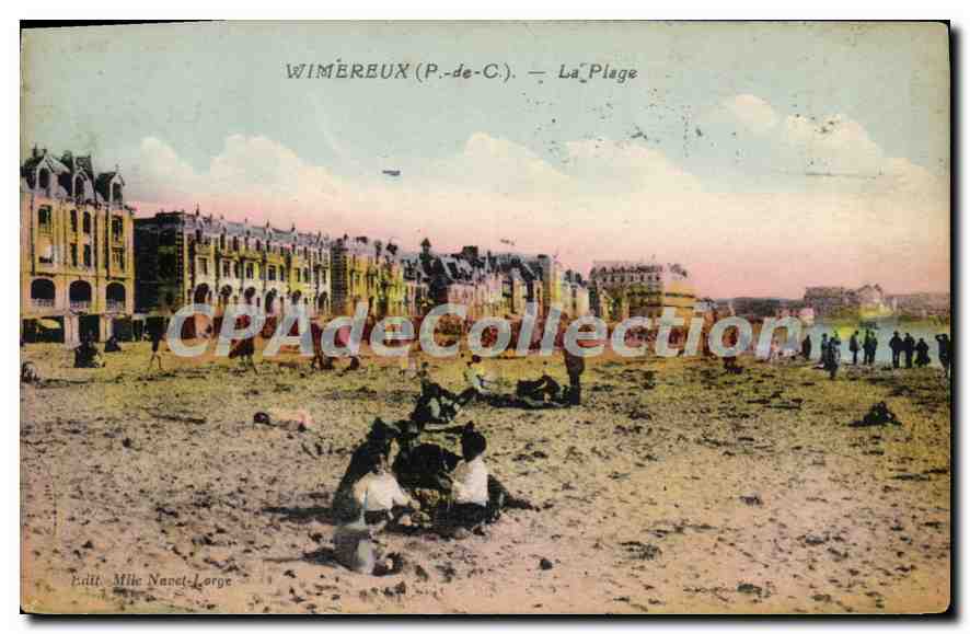 CPA Wimereux La Plage 