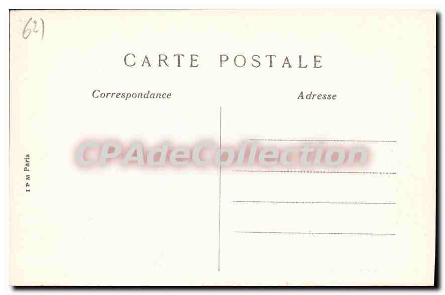 Montreuil-sur-Mer — Entrée de la Citadelle — Éditeur : J. L. B. Paris — Rückseite