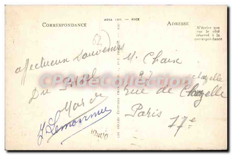 CPA Le portel Le Fort de l'Heurt vu de la Falaise  — Verso