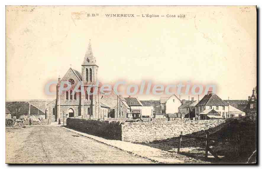 CPA Wimereux L'Eglise Cote sud 