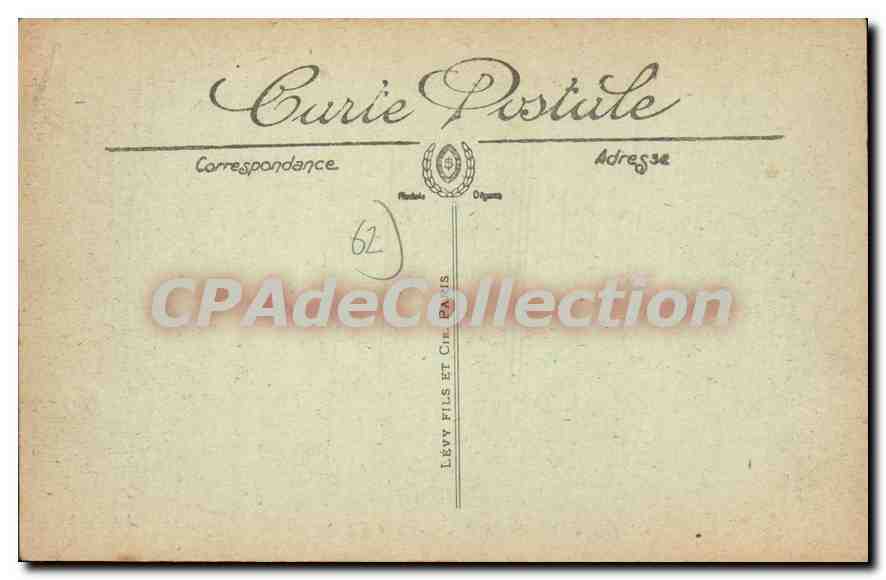 CPA Le Cateau apres la liberation Faubourg de Cambrai  — Rückseite