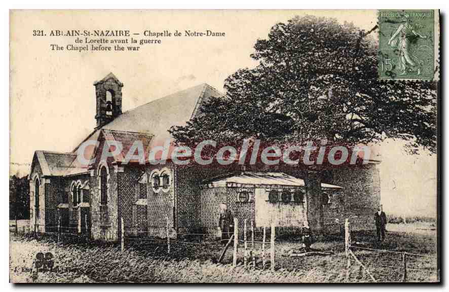 CPA Ablain St Nazaire Chapelle de Notre Dame de Lorette avant la guerre 