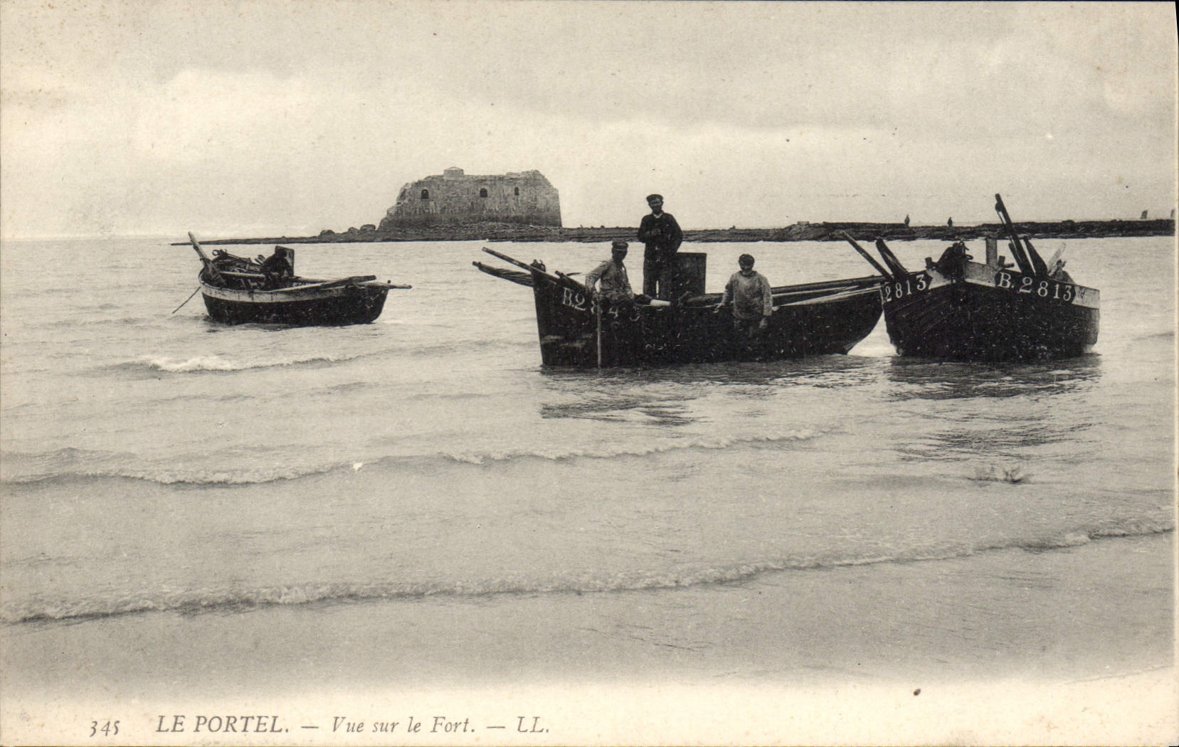CPA Le Portel Vue sur le Fort 