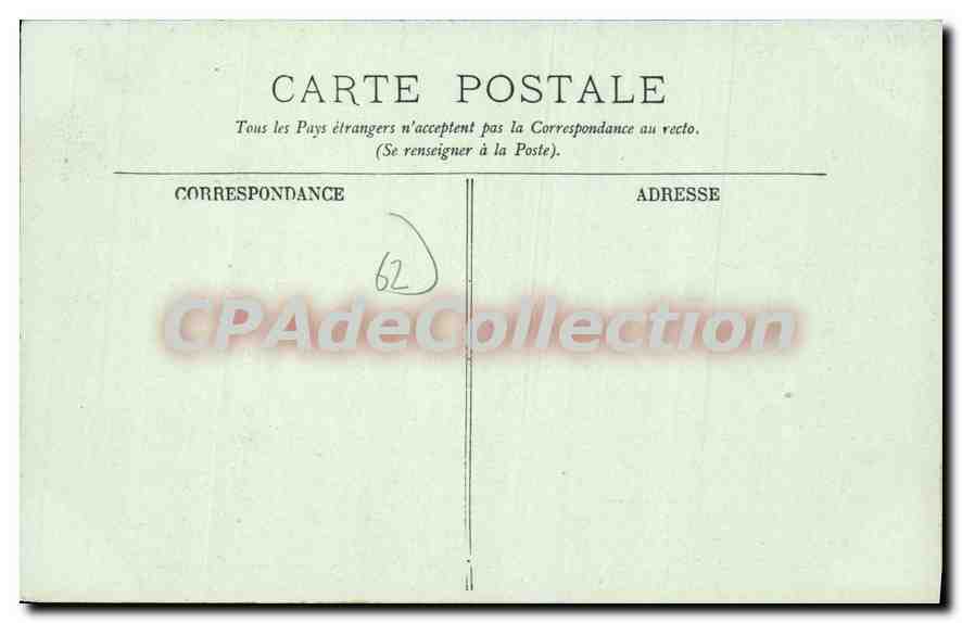 CPA Le Portel Vue sur le Fort  — Rückseite