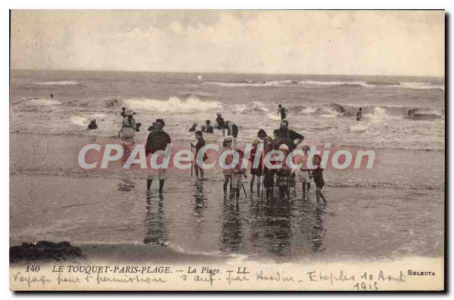 Le Touquet-Paris-Plage — La Plage — LL. — SELECTA — n°140