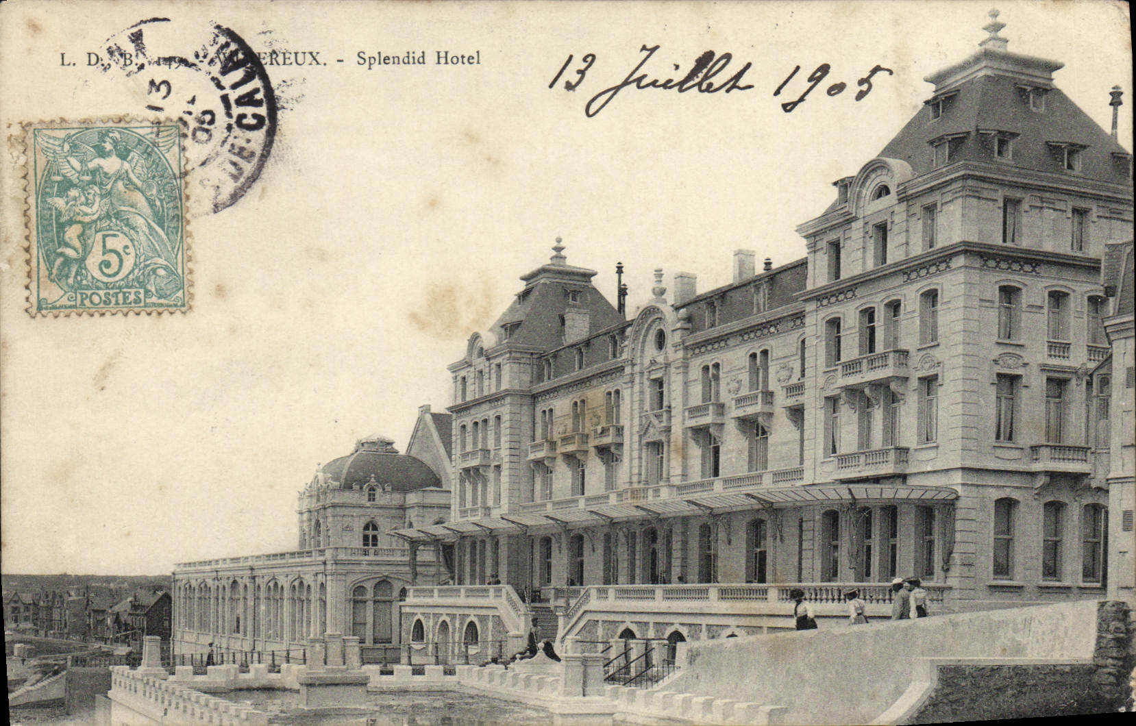 CPA Wimereux Splendid Hotel 