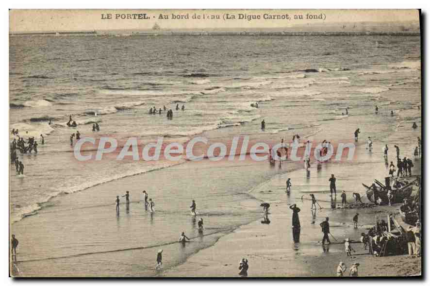 CPA Le Portel La Digue Carnot 