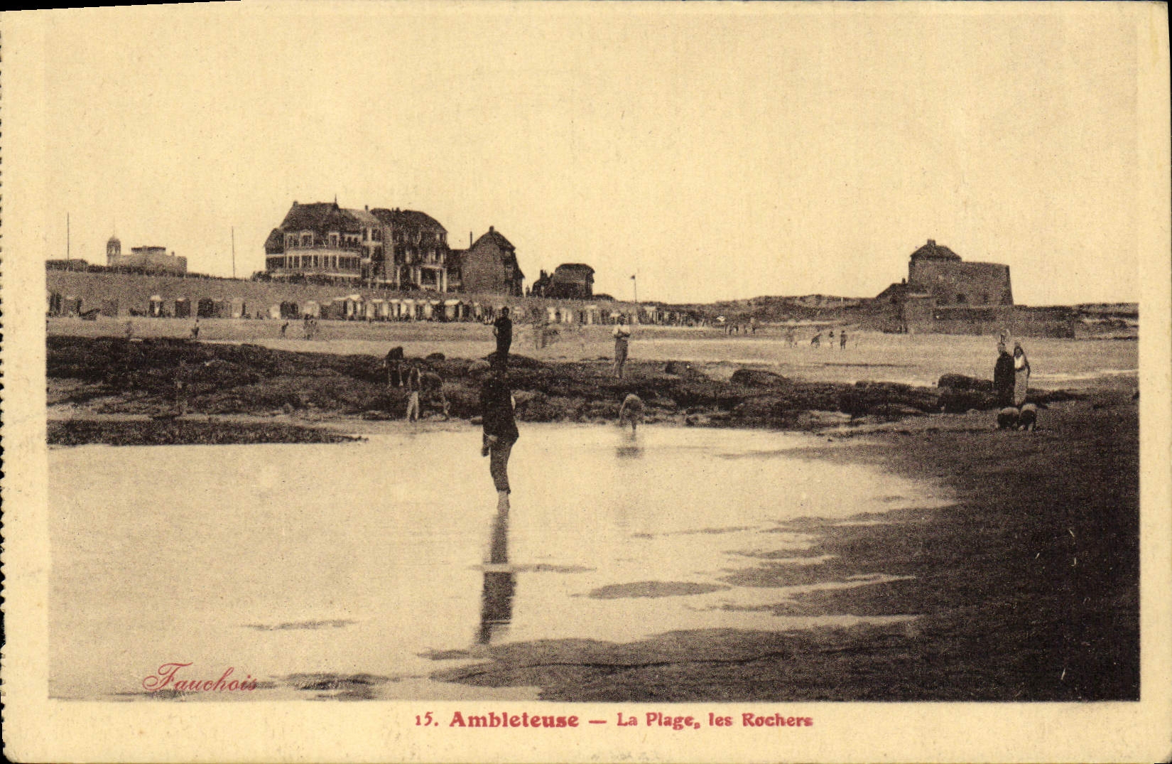 CPA Ambleteuse La Plage 